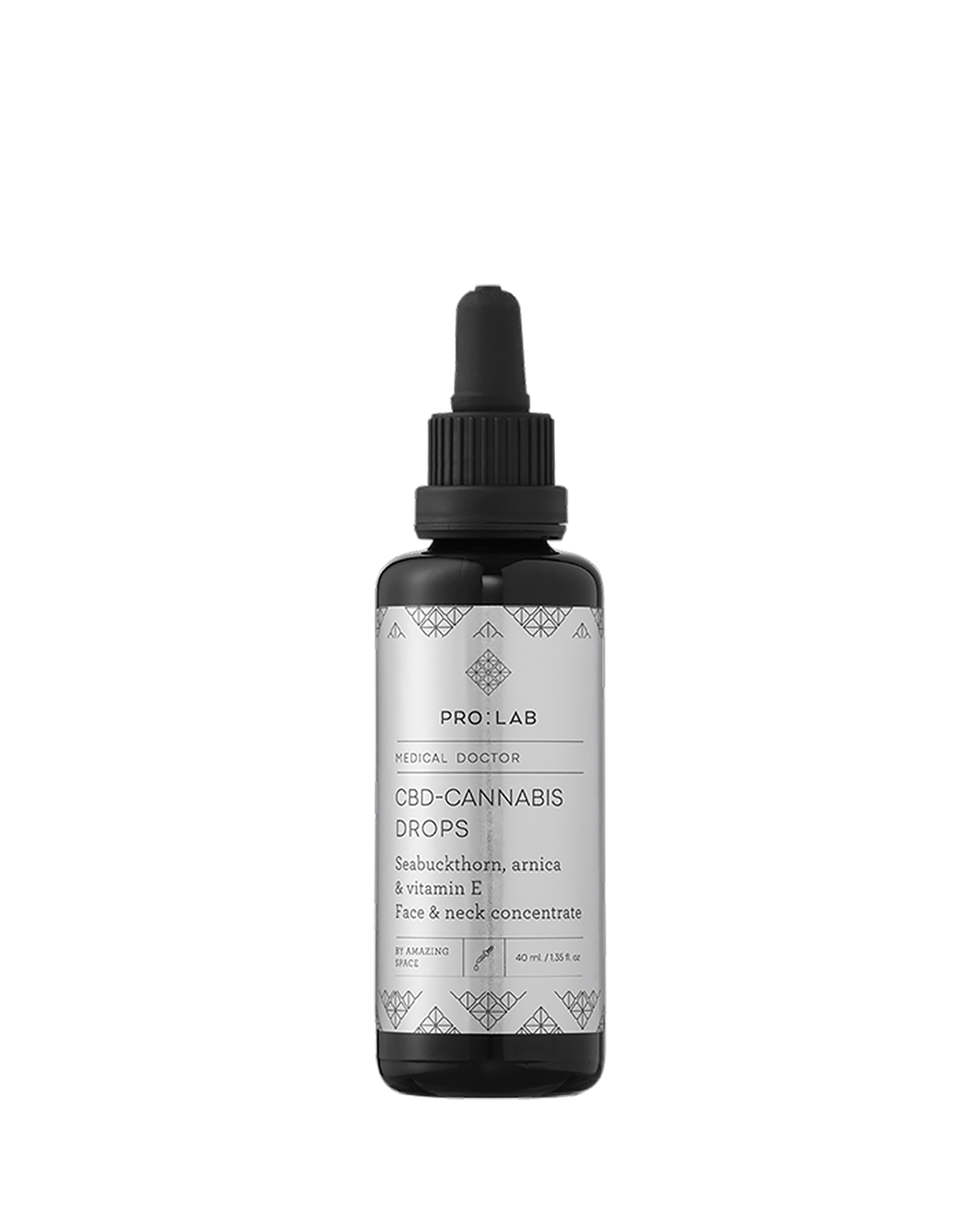 PRO:LAB – CBD-CANNABIS DROPS – FACE & NECK CONCENTRATE (40ML)